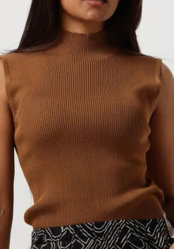 BRUUNS BAZAAR e top rivers aditi knit top bruin Sale