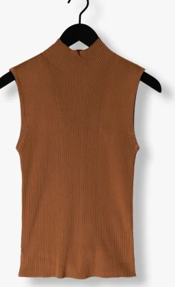 BRUUNS BAZAAR e top rivers aditi knit top bruin Sale