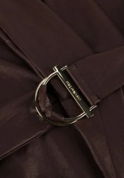 CAROLINE BISS e midi jurk 4164 bruin Discount