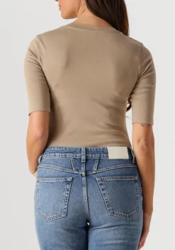 CLOSED e top crewneck shortsleeve bruin Hot