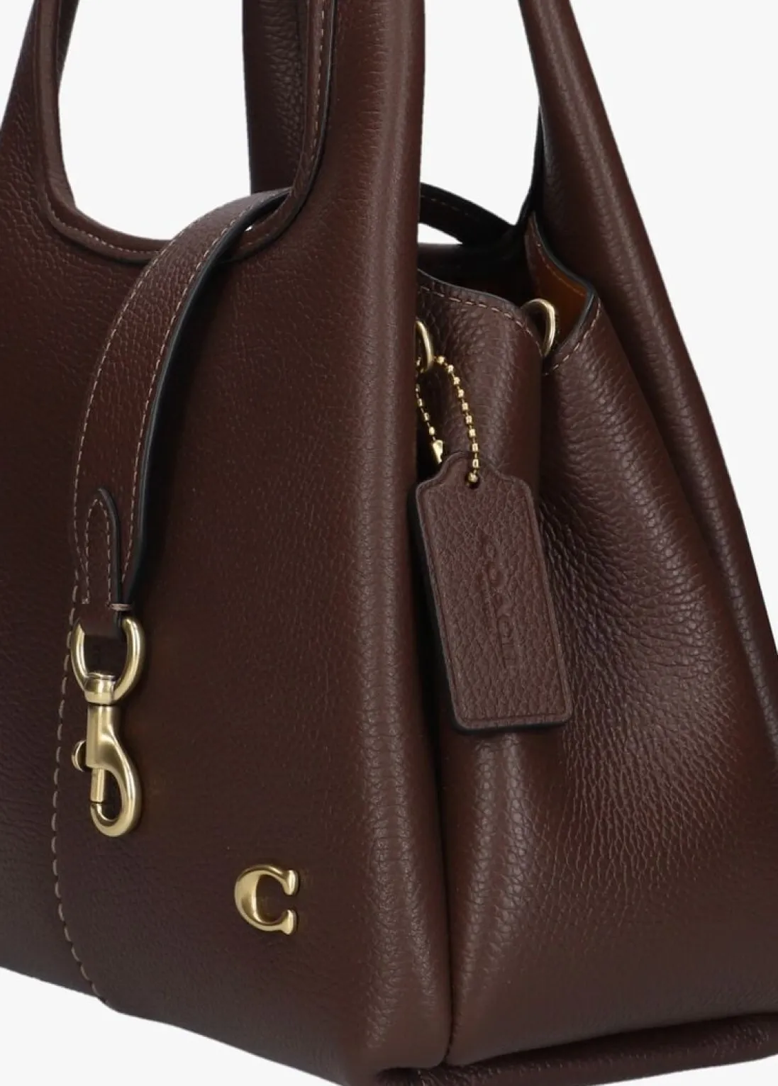 COACH e handtas lana shoulder bag 23 bruin