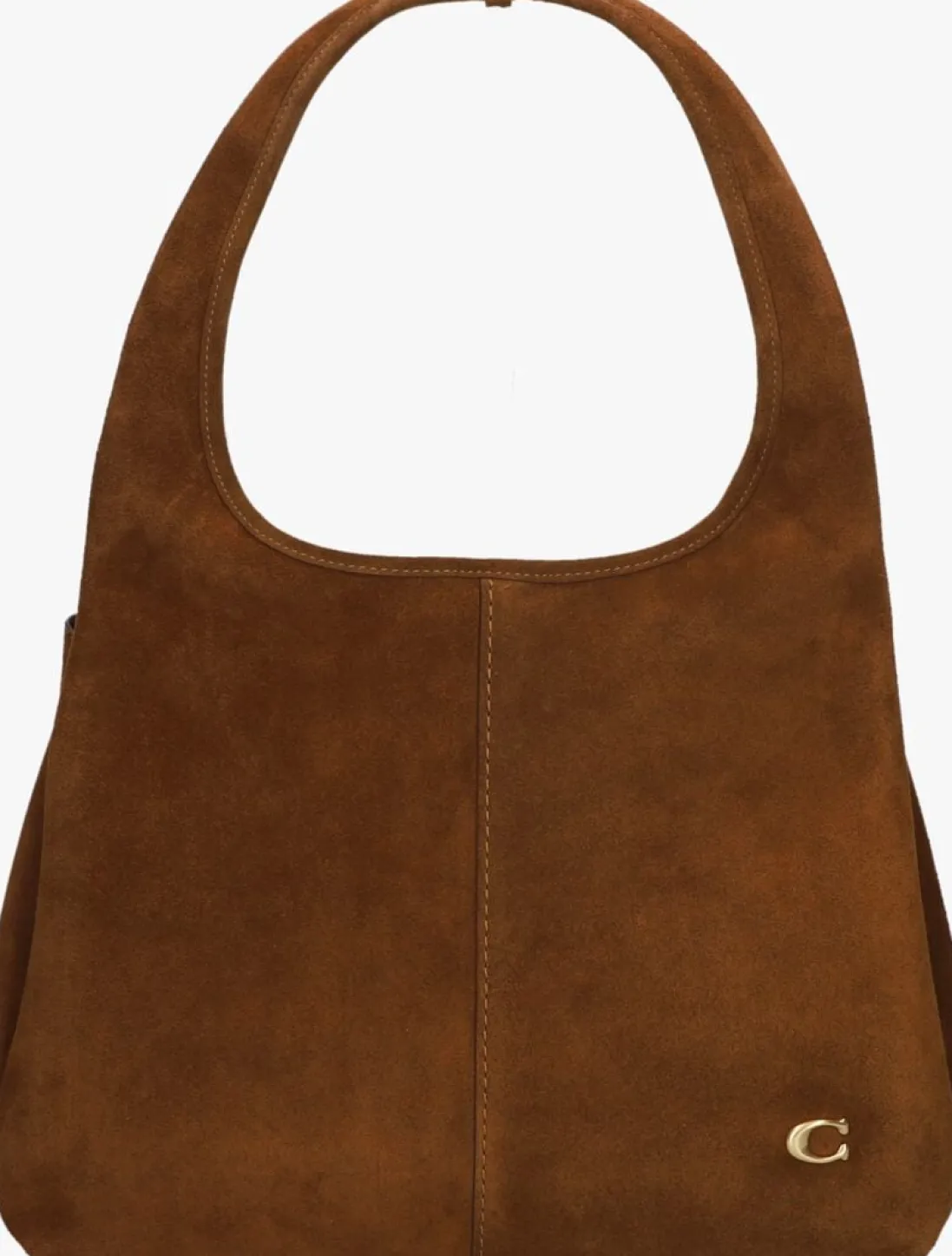 COACH e schoudertas lana shoulder bag bruin Discount