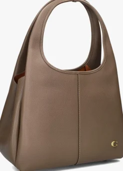 COACH e schoudertas lana bruin Hot