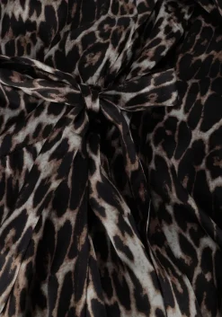 CO'COUTURE e midi jurk leo leo wrap dress bruin Sale