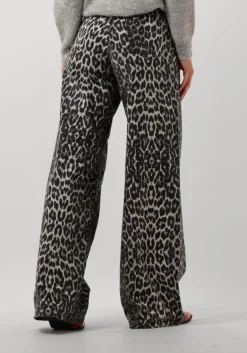 CO'COUTURE e straight leg jeans leo denim panel pant bruin