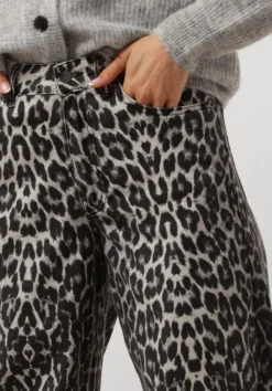 CO'COUTURE e straight leg jeans leo denim panel pant bruin