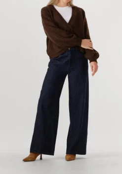 CO'COUTURE e trui cosy twist back knit bruin Online