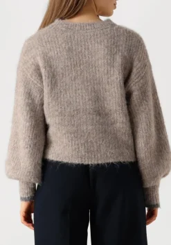 CO'COUTURE e truien/vesten coralee crop knit bruin Sale