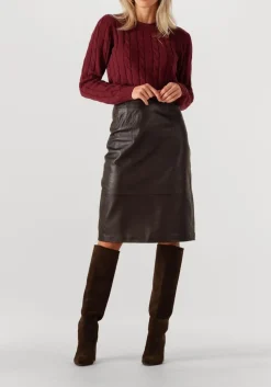 COPENHAGEN MUSE e midirok cmbaron-skirt bruin New