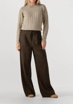 COPENHAGEN MUSE e wijde broek cmtailor-pants bruin Clearance