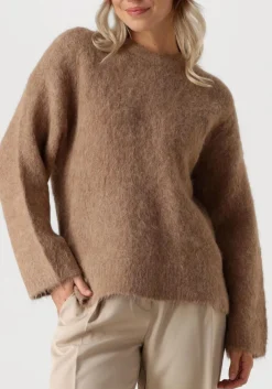 DANTE6 e trui addax crewneck sweater bruin New