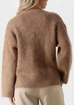 DANTE6 e trui addax crewneck sweater bruin New