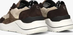 D.A.T.E e lage sneakers fuga dames bruin Discount
