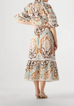 DEA KUDIBAL e maxi jurk elina bruin