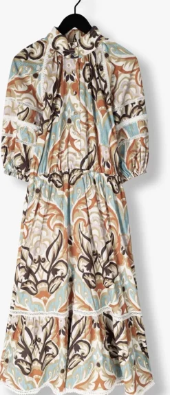 DEA KUDIBAL e maxi jurk elina bruin