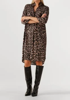 DEA KUDIBAL e midi jurk kamilles bruin Hot