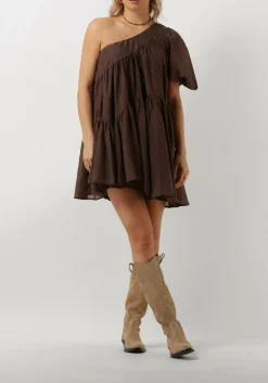 DEVOTION e mini jurk gloria bruin Hot