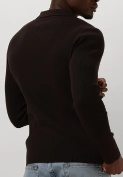 DRYKORN e polo tesuan bruin New