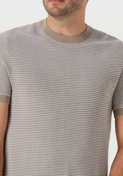 DRYKORN e t-shirt valentin 424043 bruin Outlet