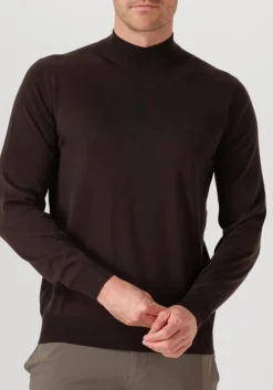 FILIPPO DE LAURENTIIS e trui lupetto ml r.merino bruin Discount