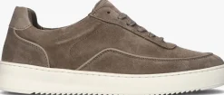 FILLING PIECES e lage sneakers mondo suede lux bruin Discount
