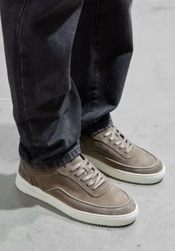 FILLING PIECES e lage sneakers mondo suede lux bruin Discount