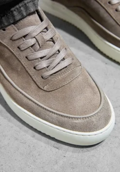 FILLING PIECES e lage sneakers mondo suede lux bruin Discount