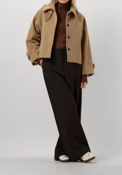 FIVEUNITS e wijde broek laura 085 bruin Discount