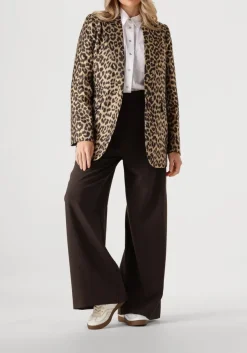 FIVEUNITS e wijde broek laura 085 bruin Discount