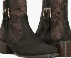 FLORIS VAN BOMMEL e enkellaarsjes sfw-50065 evi bruin Hot