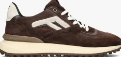 FLORIS VAN BOMMEL e lage sneakers sfm-10139 noppi bruin Hot