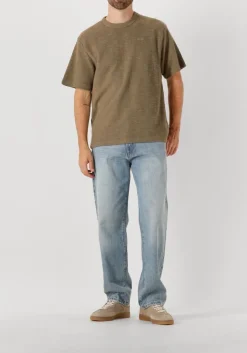 FORÉT bruine forét t-shirt willow t-shirt khaki New