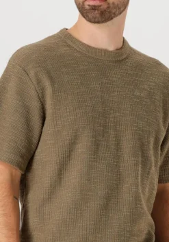 FORÉT bruine forét t-shirt willow t-shirt khaki New