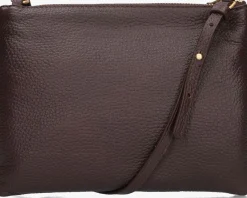 FRED DE LA BRETONIERE e schoudertas bregje crossbody bruin Online