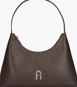 FURLA e schoudertas diamante s shoulder bag bruin Discount