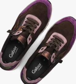 GABOR e lage sneakers 306 bruin New