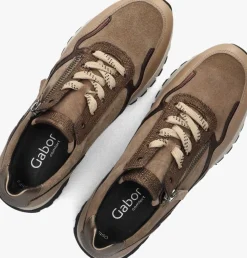 GABOR e lage sneakers 378 bruin New