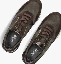 GABOR e lage sneakers 375 bruin Discount