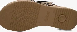 GABOR e platte sandalen 744.4 bruin Best