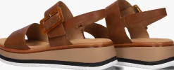 GABOR e platte sandalen 744 bruin Clearance