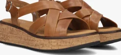 GABOR e platte sandalen 823.1 bruin New