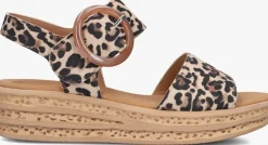 GABOR e platte sandalen 550.2 bruin Discount