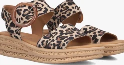 GABOR e platte sandalen 550.2 bruin Discount