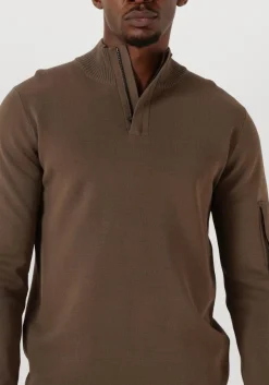 GENTI e trui turtle zip bruin Best