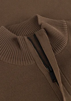 GENTI e trui turtle zip bruin Best