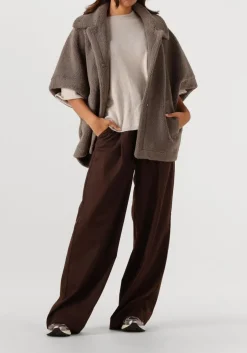 GESTUZ e wijde broek gzpaula mw pants bruin Sale