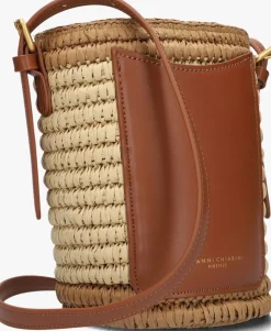 GIANNI CHIARINI e schoudertas mae bruin Clearance