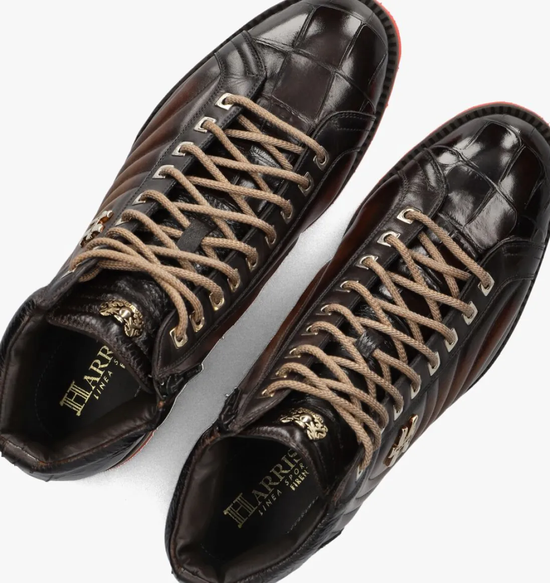 HARRIS e hoge sneakers 3023 bruin Best