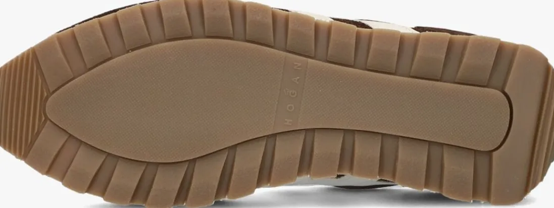 HOGAN e lage sneakers h671 allacciato bruin Online