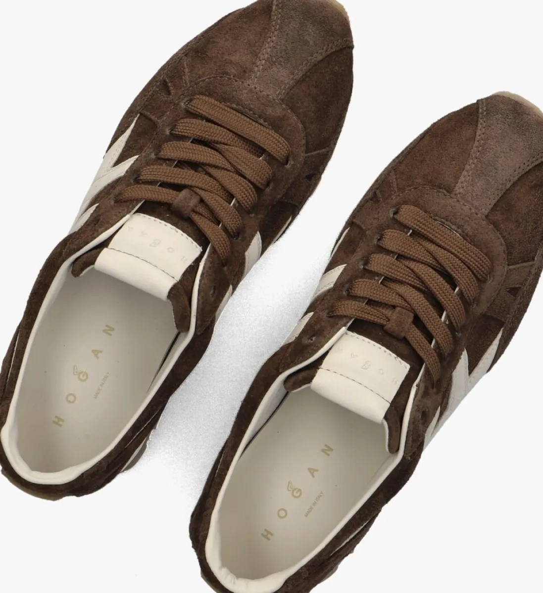 HOGAN e lage sneakers h671 allacciato bruin Online